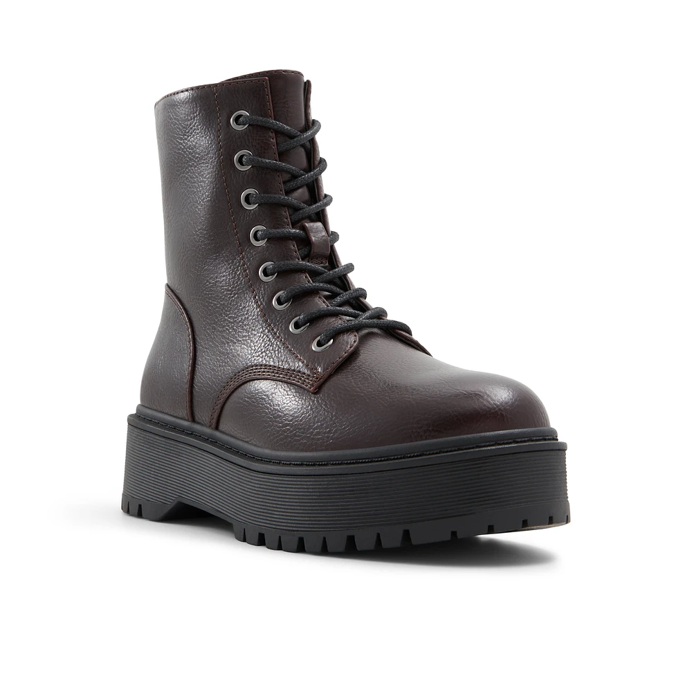 Jadyn Combat Ankle Boots - Lug sole