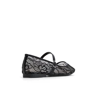Janeyy Noir Ouvert Femmes Ballerines | Boutique Spring Canada