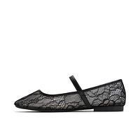 Janeyy Open Black Women's Ballerinas