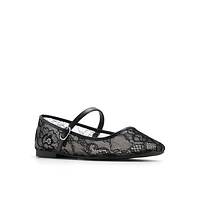 Janeyy Open Black Women's Ballerinas