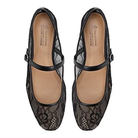 Janeyy Open Black Women's Ballerinas