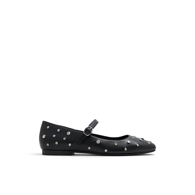 Janeyy Autre Noir Femmes Ballerines | Boutique Spring Canada