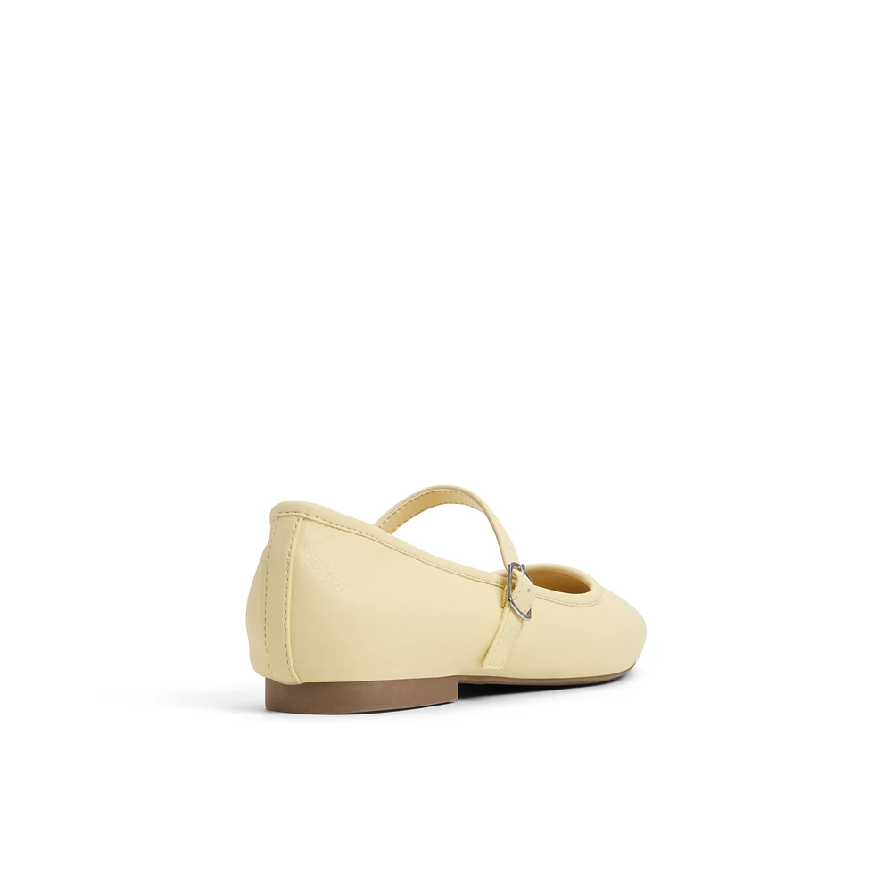 Janeyy Light Yellow Women's  Mary Janes