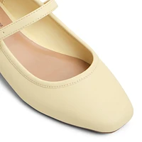 Janeyy Light Yellow Women's  Mary Janes