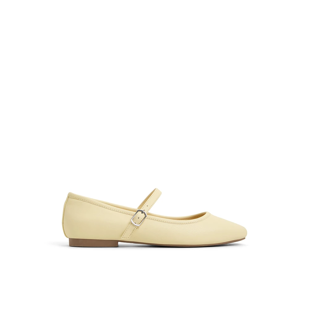 Janeyy Light Yellow Women's  Mary Janes