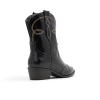 Janiss Noir Femmes Bottes mi-mollets | Boutique Spring Canada