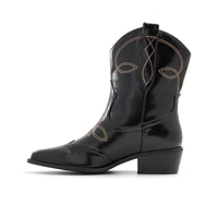 Janiss Noir Femmes Bottes mi-mollets | Boutique Spring Canada