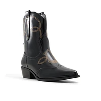 Janiss Noir Femmes Bottes mi-mollets | Boutique Spring Canada