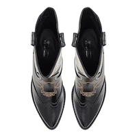 Janiss Noir Femmes Bottes mi-mollets | Boutique Spring Canada