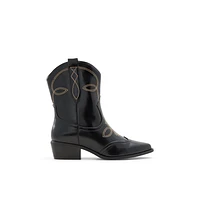 Janiss Noir Femmes Bottes mi-mollets | Boutique Spring Canada