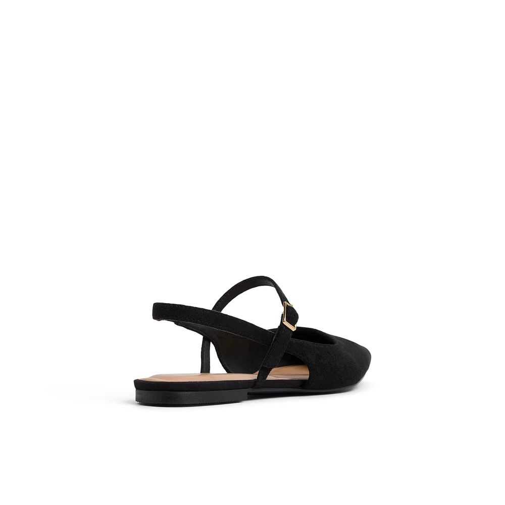 Jordynne Noir Femmes Ballerines | Boutique Spring Canada