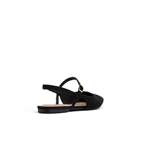 Jordynne Noir Femmes Ballerines | Boutique Spring Canada