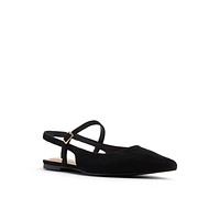 Jordynne Noir Femmes Ballerines | Boutique Spring Canada