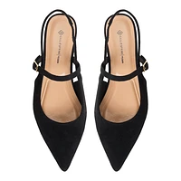Jordynne Noir Femmes Ballerines | Boutique Spring Canada