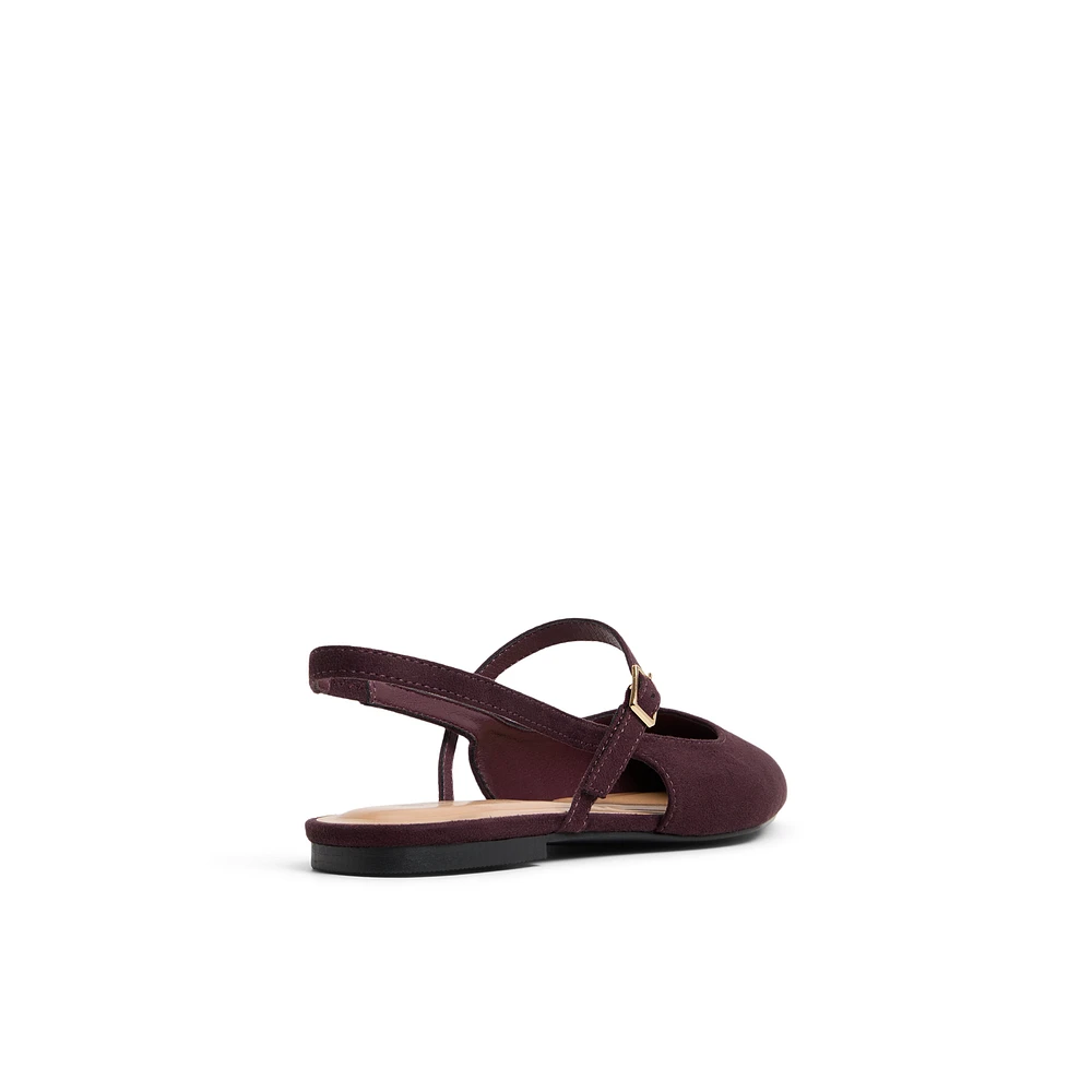 Jordynne Violet Foncé Femmes Ballerines | Boutique Spring Canada