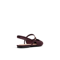 Jordynne Violet Foncé Femmes Ballerines | Boutique Spring Canada