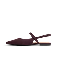 Jordynne Violet Foncé Femmes Ballerines | Boutique Spring Canada