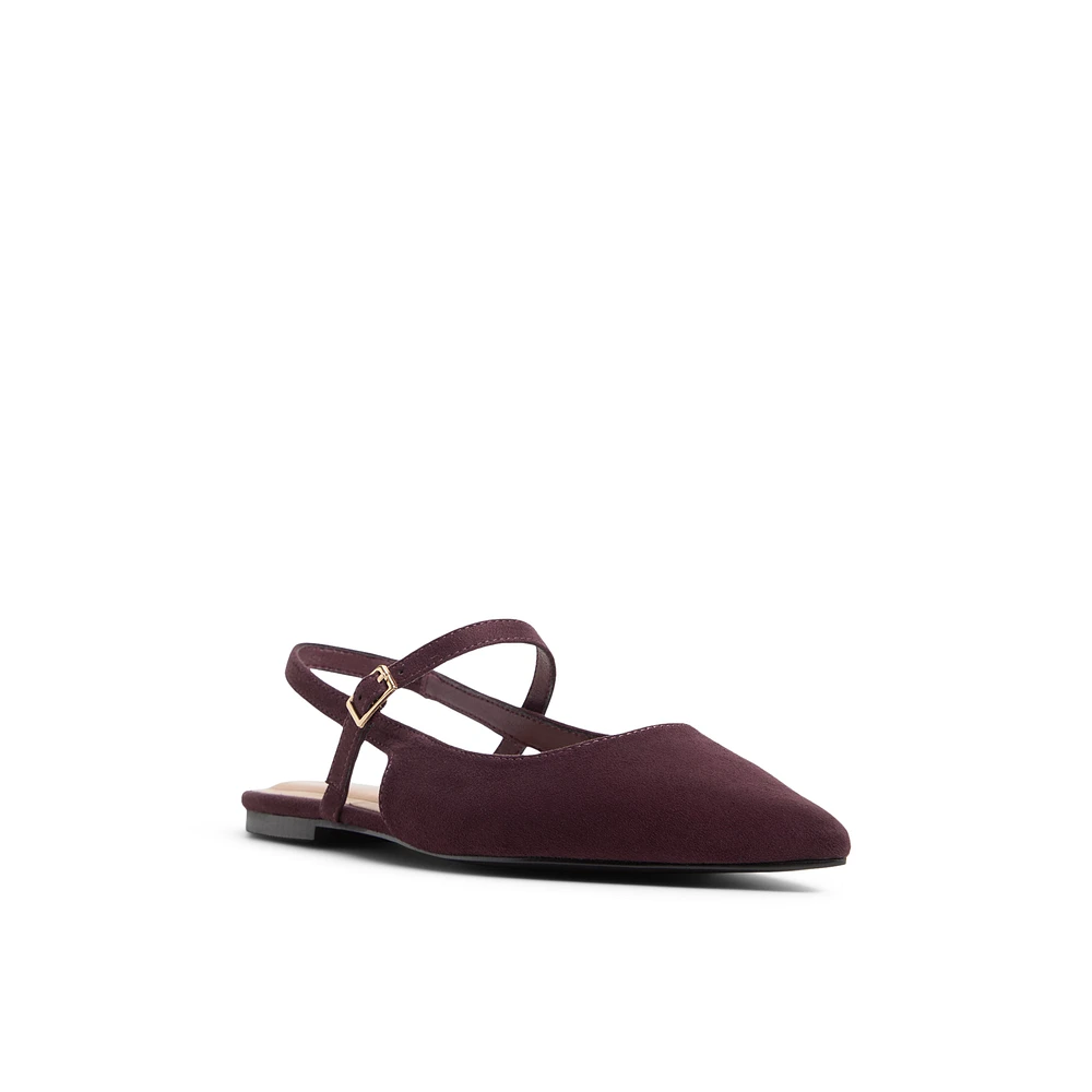 Jordynne Violet Foncé Femmes Ballerines | Boutique Spring Canada