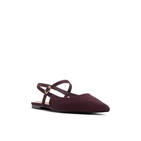 Jordynne Violet Foncé Femmes Ballerines | Boutique Spring Canada