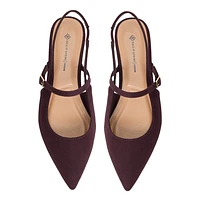 Jordynne Dark Purple Women's Ballerinas