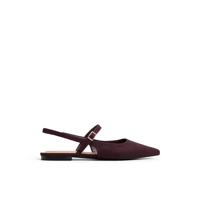Jordynne Violet Foncé Femmes Ballerines | Boutique Spring Canada