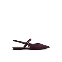 Jordynne Violet Foncé Femmes Ballerines | Boutique Spring Canada