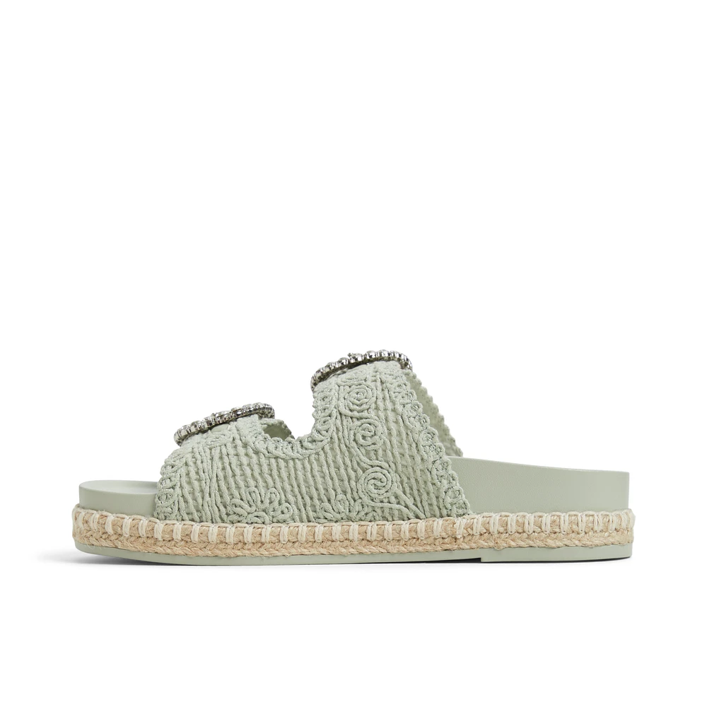 Juune Vert Clair Femmes Raphia | Boutique Spring Canada
