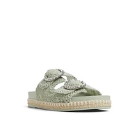 Juune Vert Clair Femmes Raphia | Boutique Spring Canada