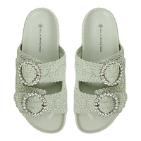 Juune Vert Clair Femmes Raphia | Boutique Spring Canada
