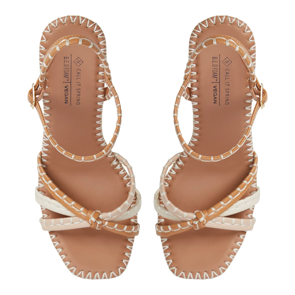 Kaelyn Bone Multi Women's Wedges