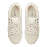 Kalinaaa Light Grey Women's Lace Up Sneakers