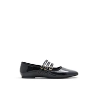 Kamelie Autre Noir Femmes Ballerines | Boutique Spring Canada