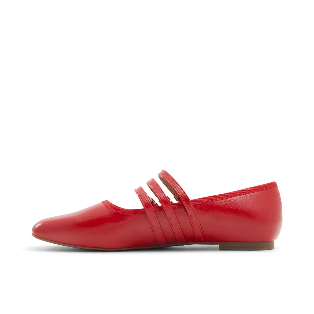 Kamelie Rouge Femmes Ballerines | Boutique Spring Canada