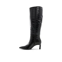 Katyaa Black Women's Knee-high Boots