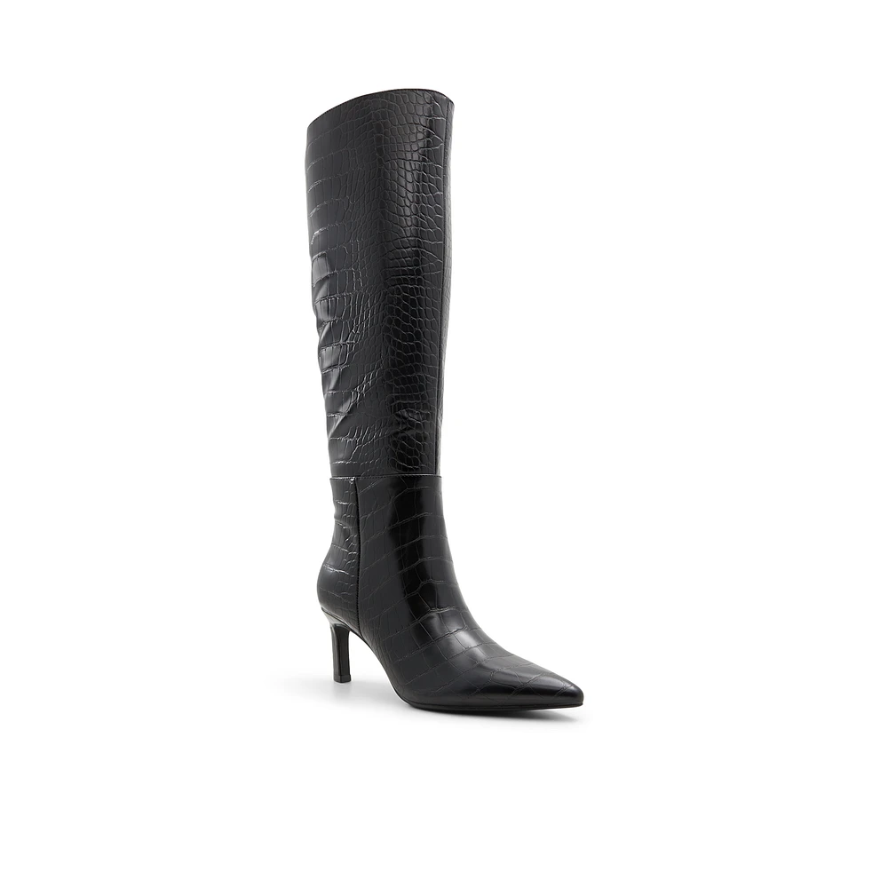 Katyaa Black Women's Knee-high Boots