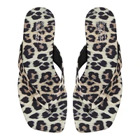 Kayce Débordement Marron Femmes Chaussures sacs motif animal | Boutique Spring Canada