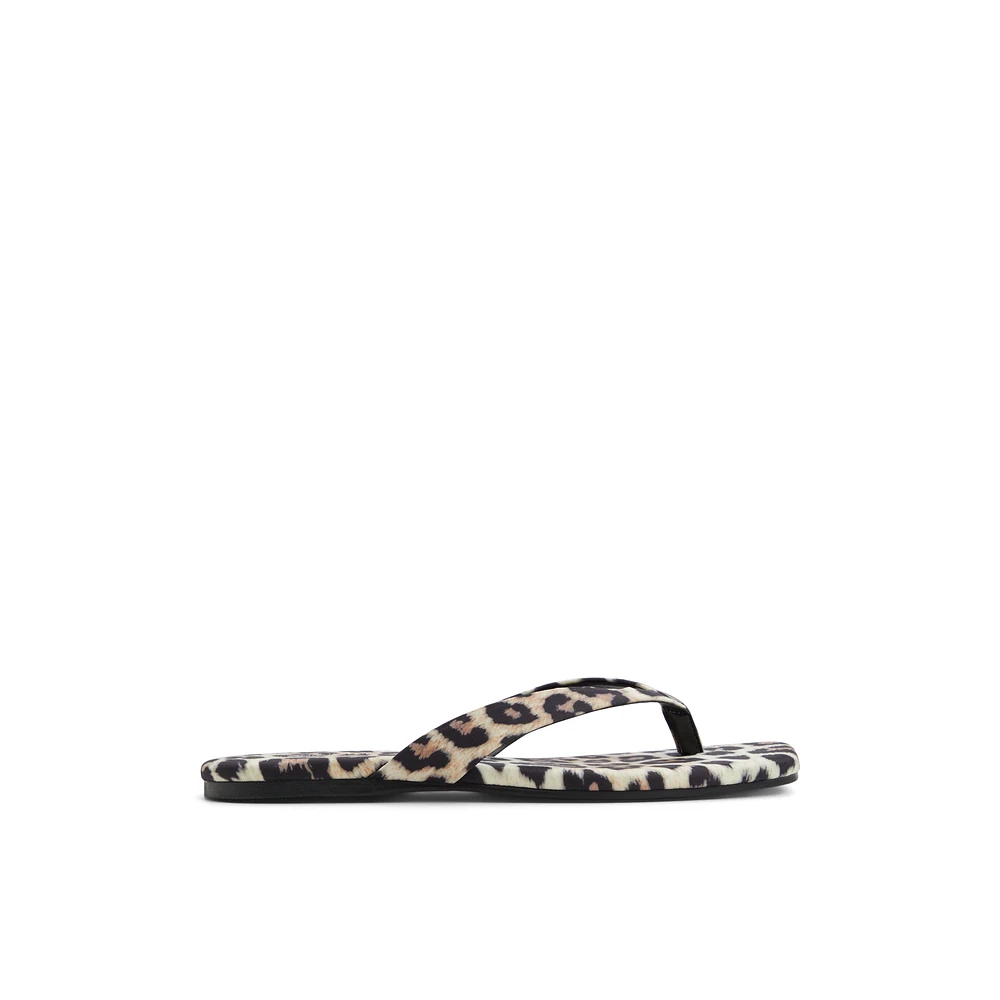 Kayce Débordement Marron Femmes Chaussures sacs motif animal | Boutique Spring Canada