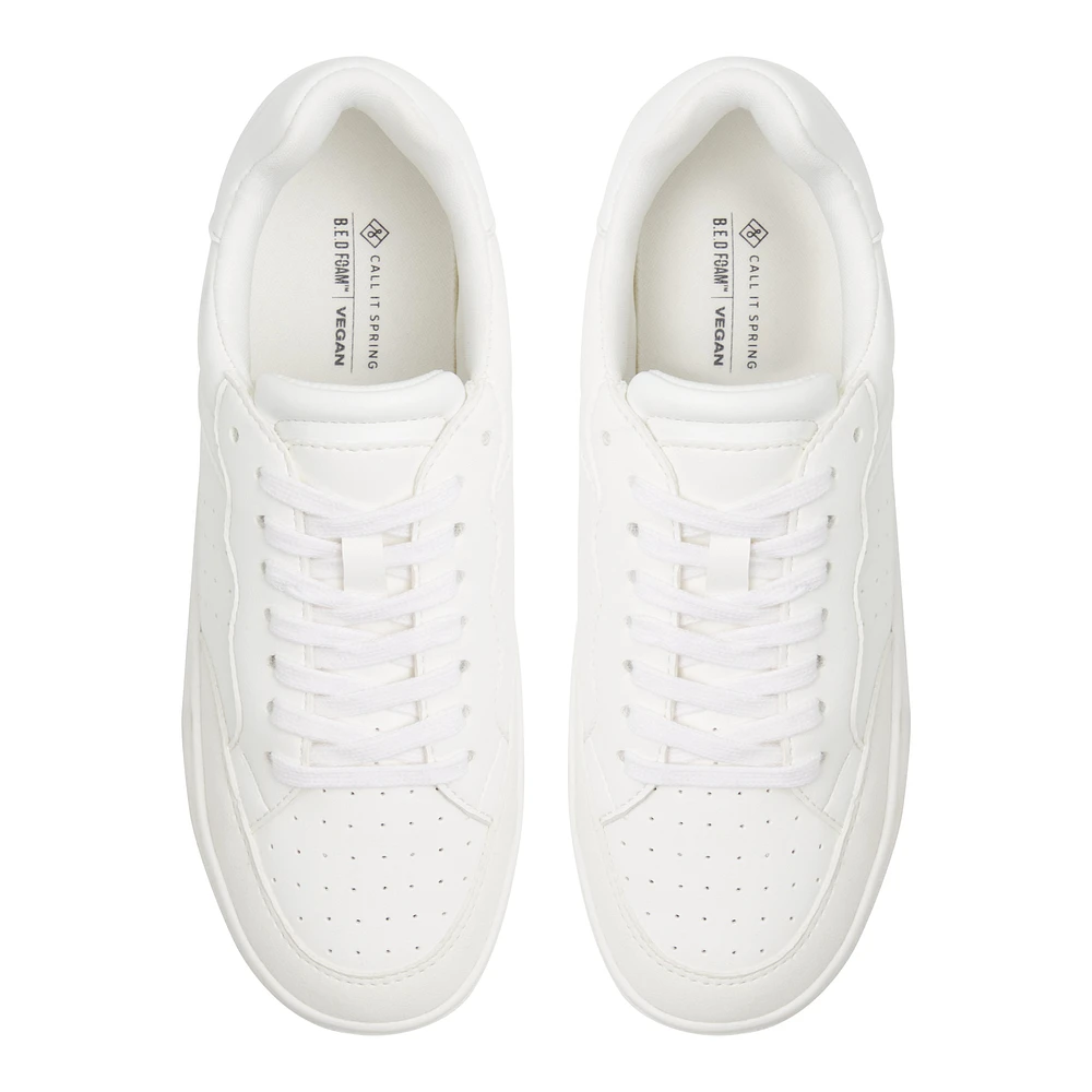 Krysta White Women's Retro Sneakers