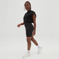 Latte Black Women's Bike Shorts | Call It Spring Canada