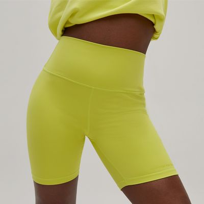 Latte Bright Green Women's Bike Shorts | Call It Spring Canada