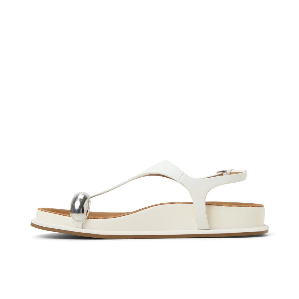Leonah Blanc Femmes Talons plats | Boutique Spring Canada