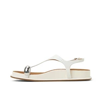 Leonah Blanc Femmes Talons plats | Boutique Spring Canada