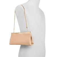 Leticiaa Beige Women's Clutches