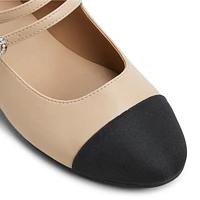 Libbi Medium Beige Women's Ballerinas