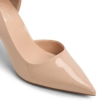 Liivelyy Beige Femmes Talons chatons | Boutique Spring Canada