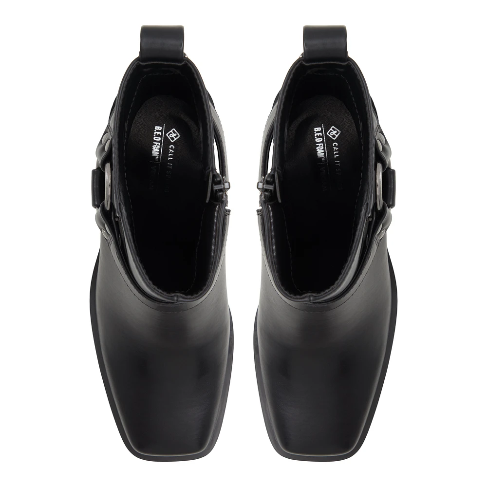 Linx Noir Femmes Bottillons | Boutique Spring Canada