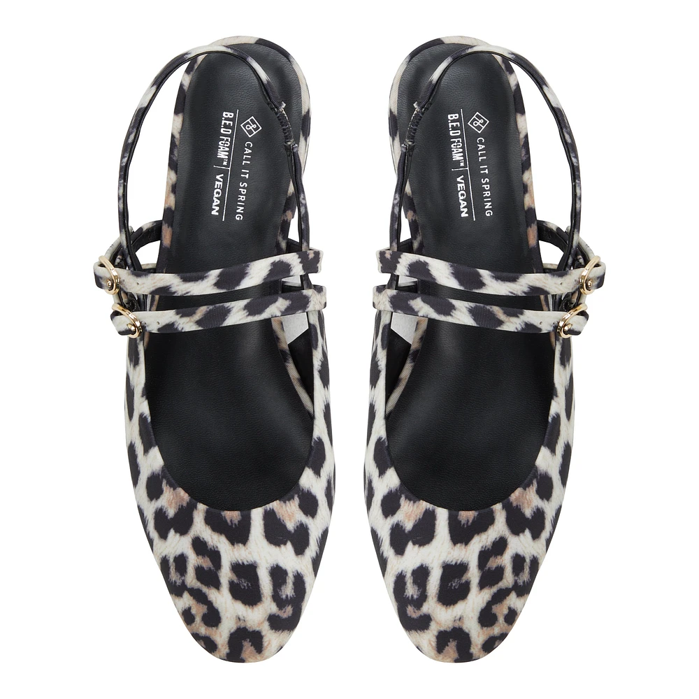 Luucia Brown Overflow Women's Animal Print