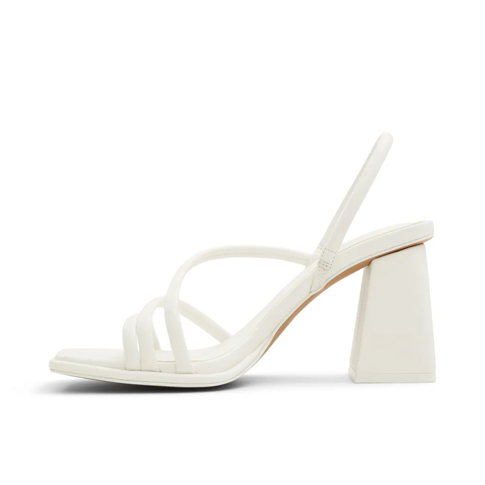 Luxe Open White Women's Open-toe