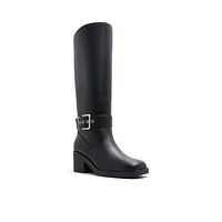 Madisyn Black Women's Moto Boots