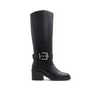 Madisyn Black Women's Moto Boots